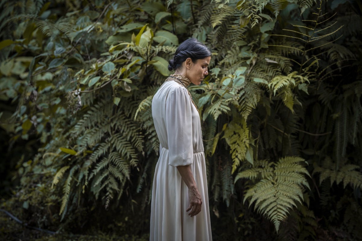 Clara (Wendy Chinchilla Araya) feels a deep connection to nature in the film - image courtesy of Oscilliscope 