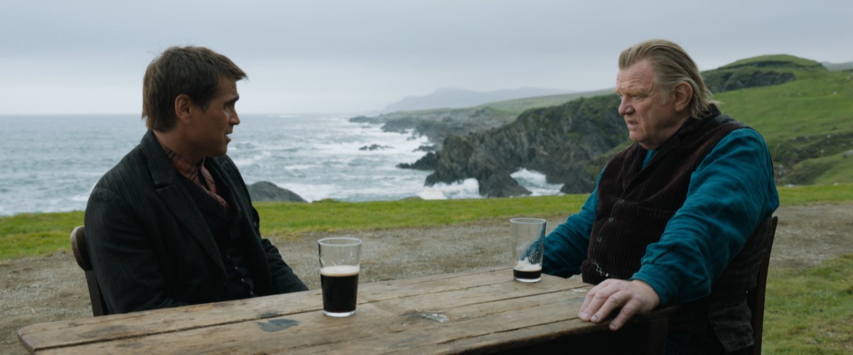 Colin Farrell and Brendan Gleeson in The Banshees of Inisherin